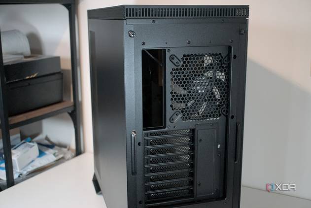 Rear of the be quiet! Dark Base Pro 901