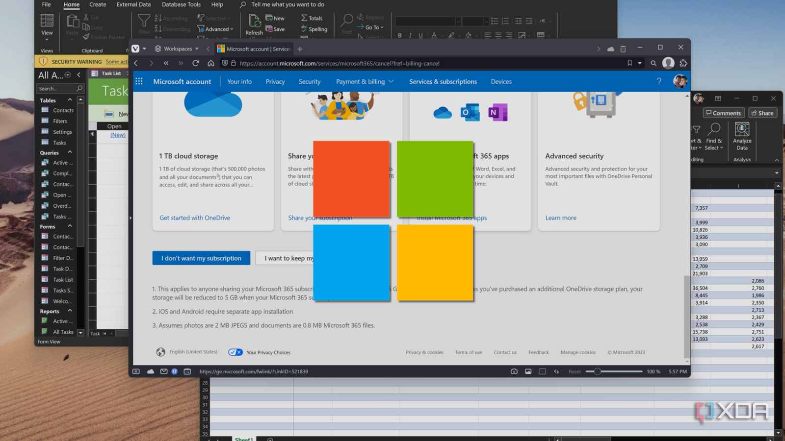 How to cancel Microsoft 365