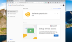 Remoting into another desktop with Chrome Remote Desktop now that it's installed