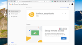 Remoting into another desktop with Chrome Remote Desktop now that it's installed