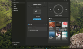 Screenshot of the Clock app showing the Focus Sessions screen