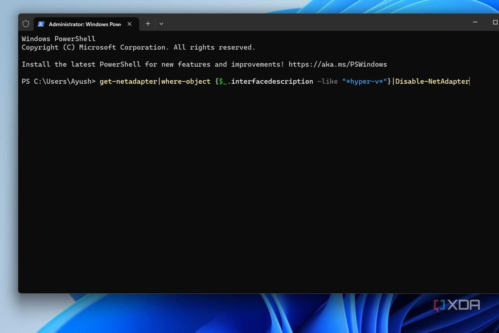 How to disable HyperV in Windows 11