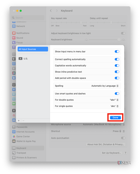 How to easily insert special characters on an Apple Mac