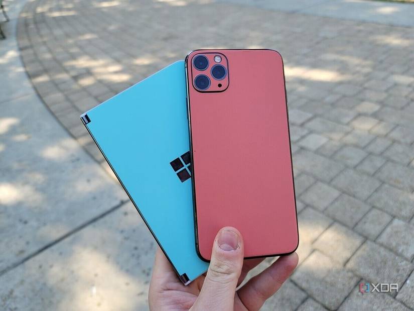 Iphone Duo Rear Four years ago, Microsoft unfolded its dual-screen vision with the ...