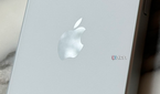 The frosted back glass of the iPhone 15.