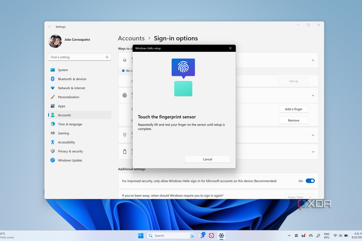 Windows Hello Module Windows Hello | XDA