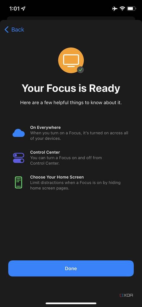 your focus is ready banner
