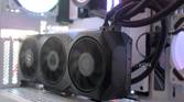 GPU inside the HYTE Y40 Snow White Edition