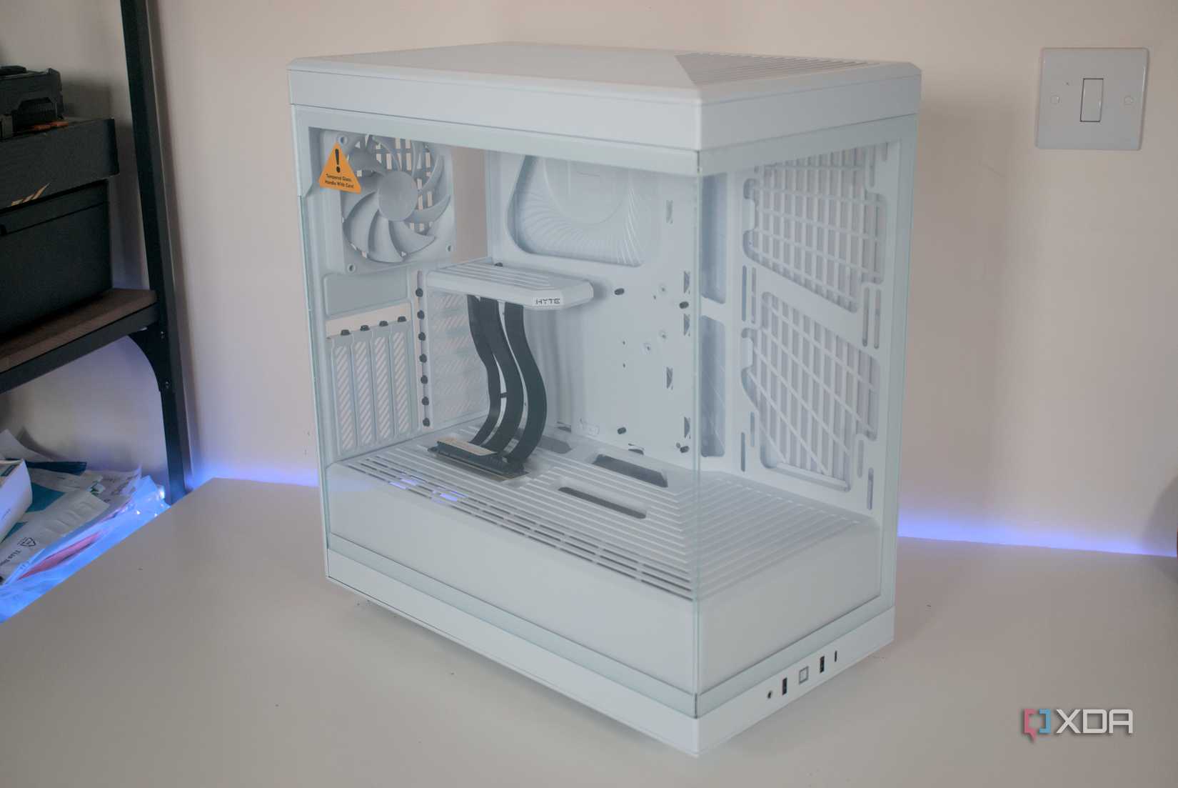 This jaw-dropping PC case with a massive 14.9-inch touchscreen just ...