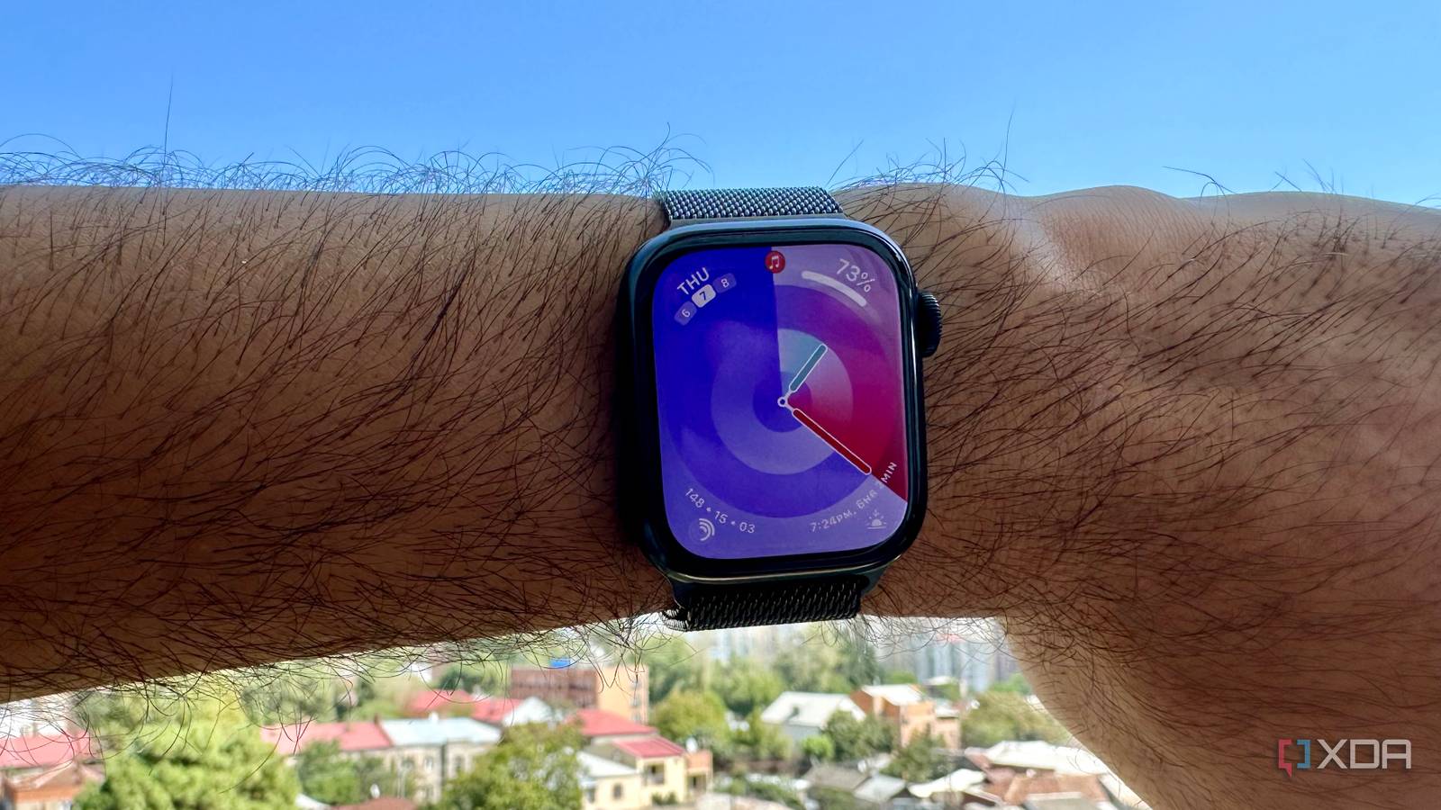 watchOS 10 running on Apple Watch Series 7