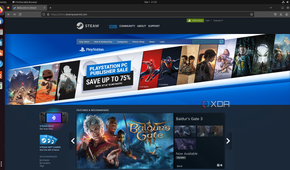 Install Steam Linux Debian.