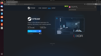 Install Steam Linux Debian
