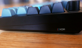 The Keychron Q1 Pro side profile, which shows how tall the keycaps are