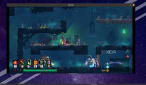 A screenshot of Dead Cells running on a Pop!_OS system