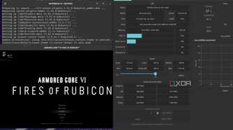 A screenshot depicting the various video game customization tools available on Pop!_OS