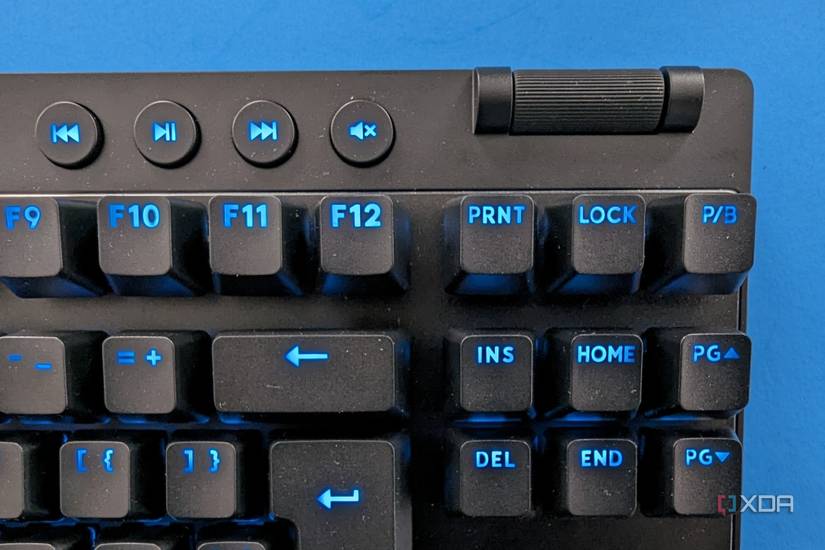Logitech G Pro X TKL volume key rollover