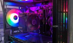 An image depicting the internals of an MSI MAG Forge 110R case