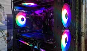 An image depicting the internals of an MSI MAG Forge 110R case