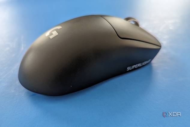 The side profile of the Logitech G Pro X Superlight 2
