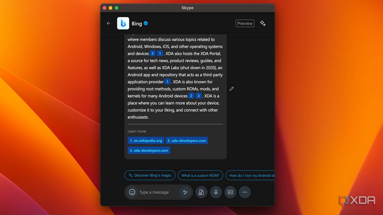 Skdupd Message Example Microsoft brings message truncation to Skype