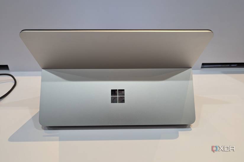 Surface Laptop Studio 2  with the back showing