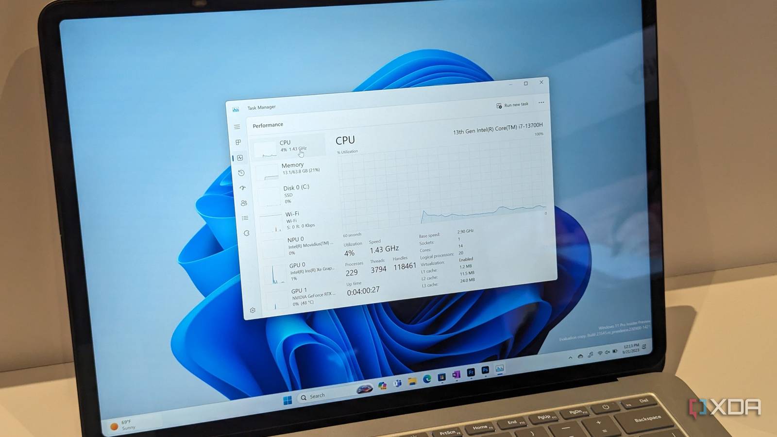 Windows displays two different CPU speeds, but only one is reliable