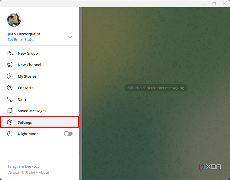 How to disable Telegram's 