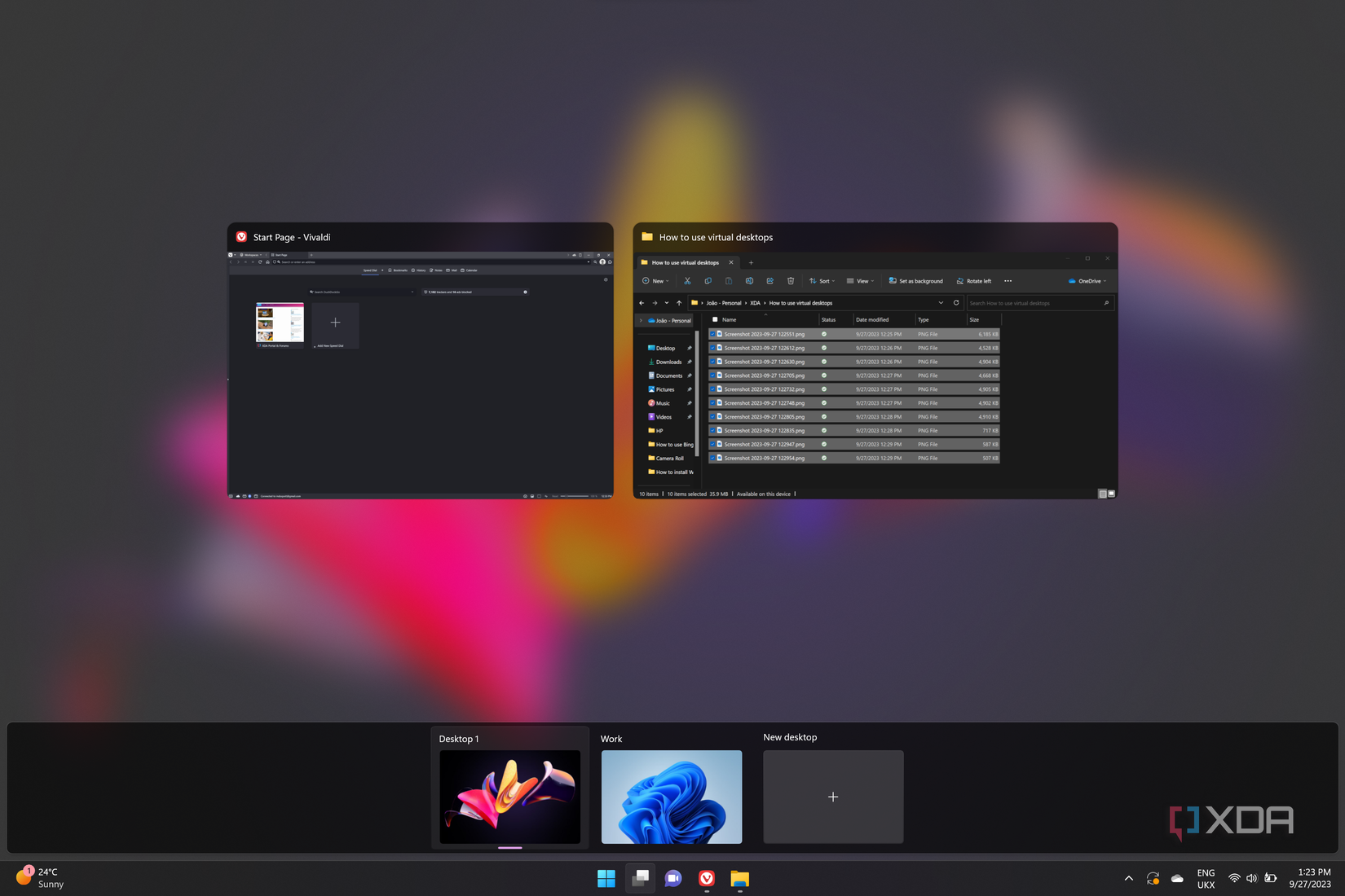 I tried Windows 11 virtual desktops and regretted it