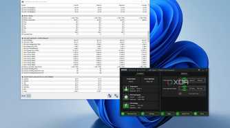 Windows 11 desktop showing HWiNFO64 and Ryzen Master windows