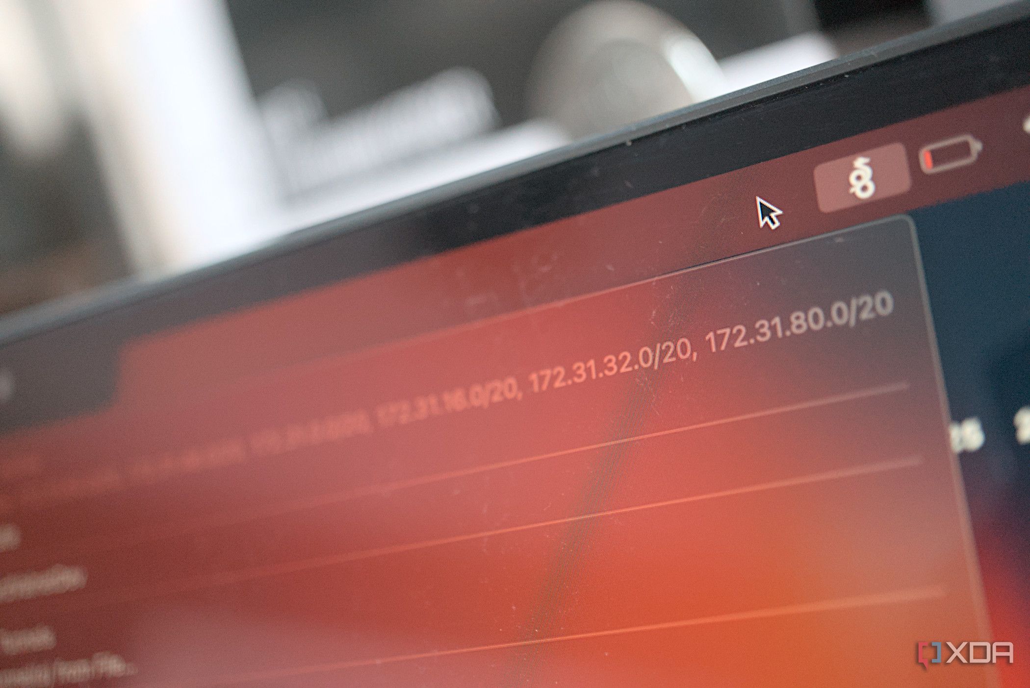 WireGuard close-up shot