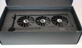 XFX Radeon RX 7700 XT Speedster 319 in its packaging