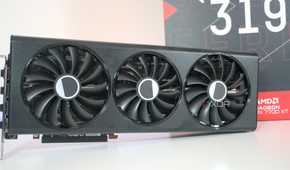 Front of the XFX Radeon RX 7700 XT Speedster 319