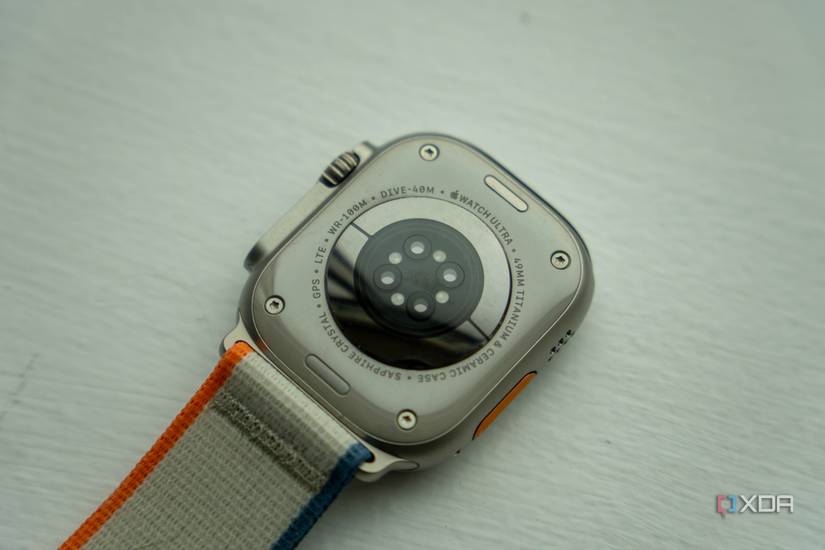 Bottom of Apple Watch Ultra 2