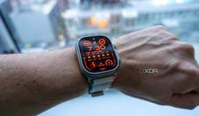 Apple Watch Ultra 2 with night mode