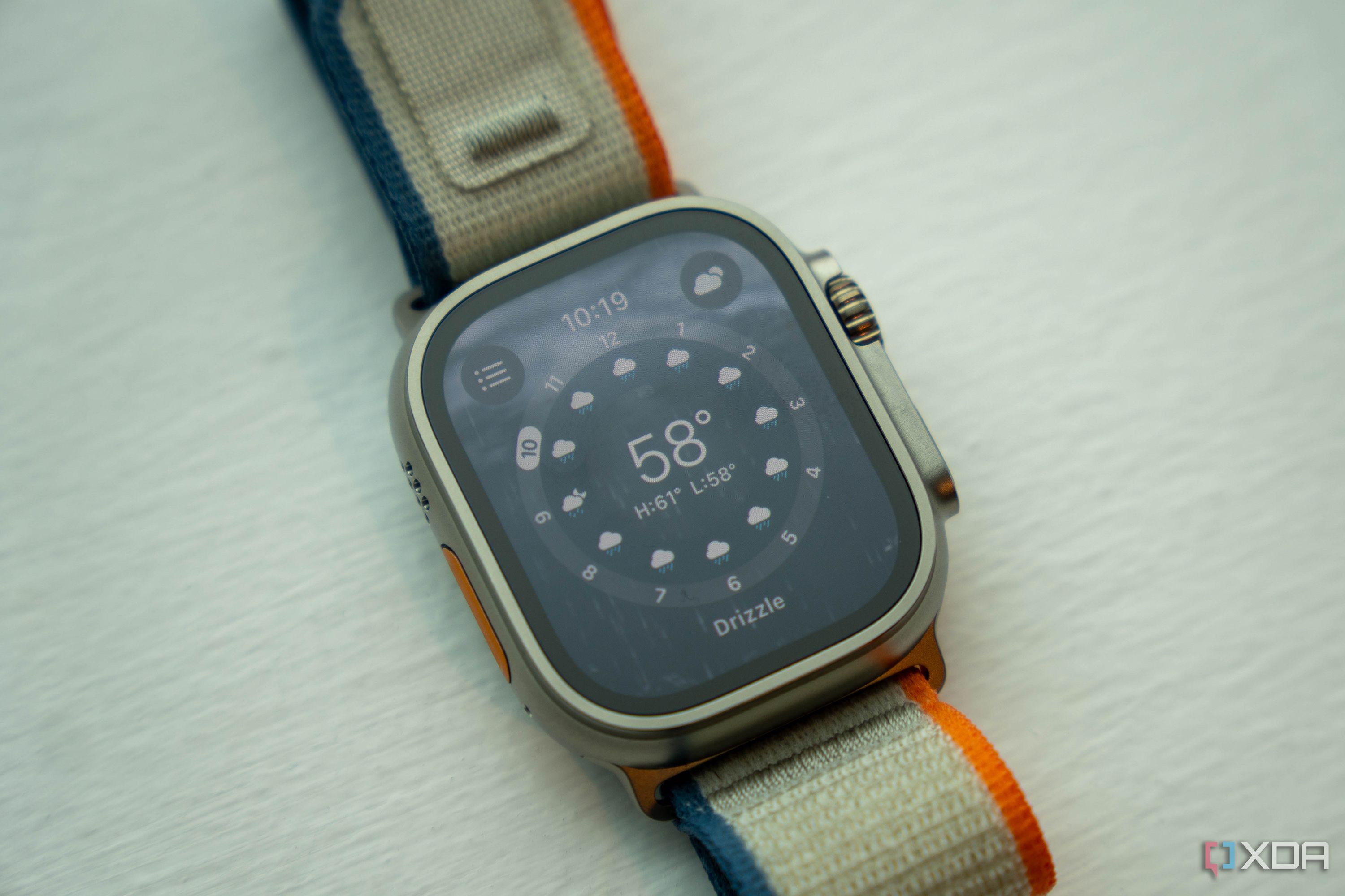 Apple Watch Ultra 2 on a table
