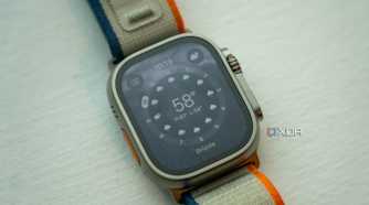 Apple Watch Ultra 2 on a table