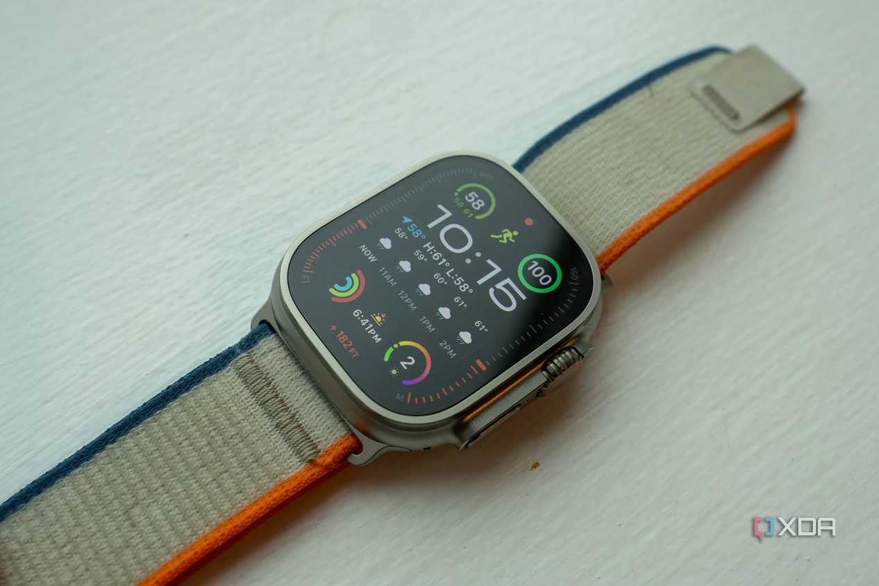 Apple Watch Ultra 2 on a table