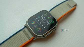 Apple Watch Ultra 2 on a table