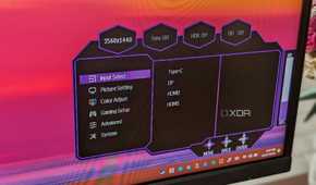 OOSD menu on the Cooler Master Tempest Monitor GP27Q