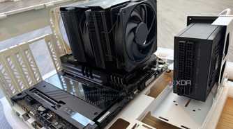 An image of a Cooler Master Qube 500 cpu cooler