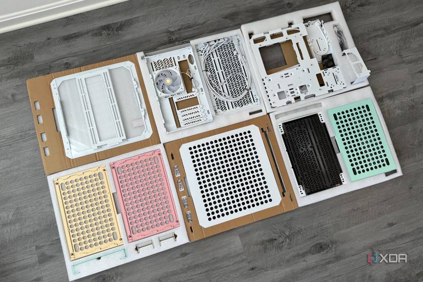 Cooler Master Qube 500 flat packed