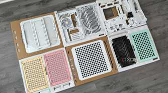 Cooler Master Qube 500 flat packed