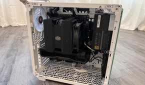Cooler Master Qube 500 finished with no side panel