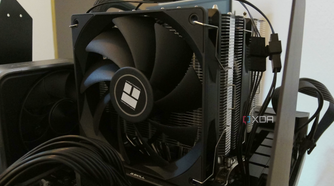 The Thermalright Phantom Spirit CPU cooler.