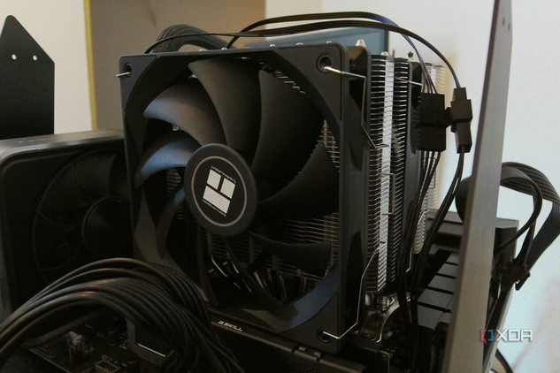 The Thermalright Phantom Spirit CPU cooler.