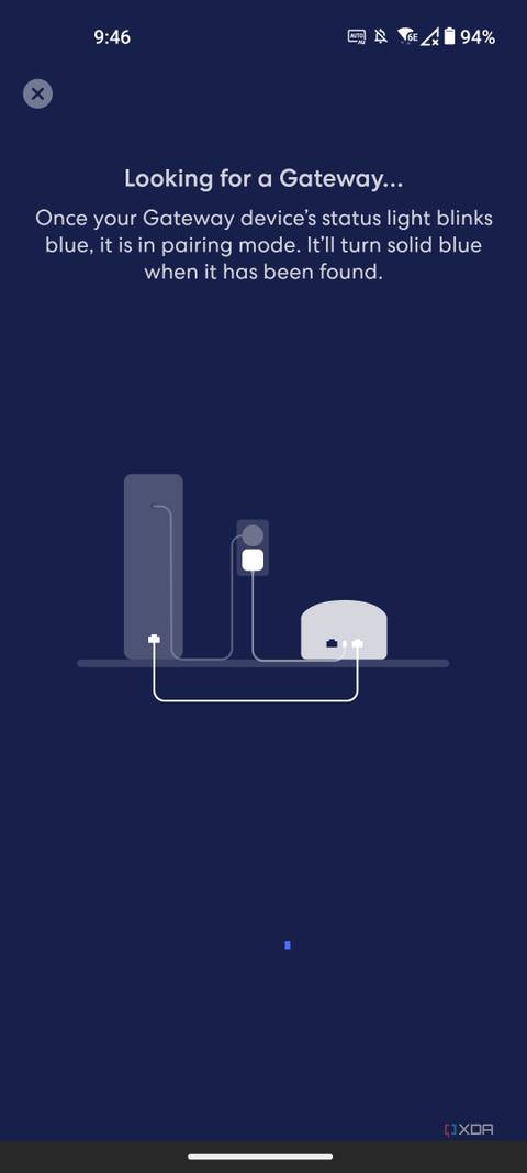 Eero Max 7 "Looking for a Gateway"