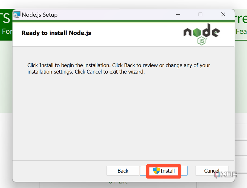 How to install Node.js on Windows