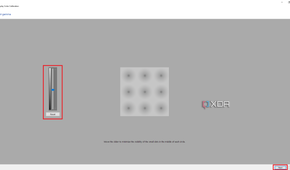 Windows Color Calibration tool with slider for changing gamma and a sample image for comparison
