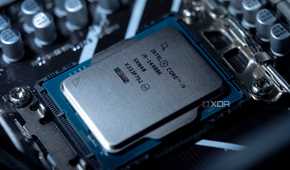 An image of Intel Core i9 14900K in a CPU socket on a motherboard
