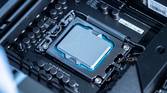 Intel i5-14600K in CPU socket of a motherboard